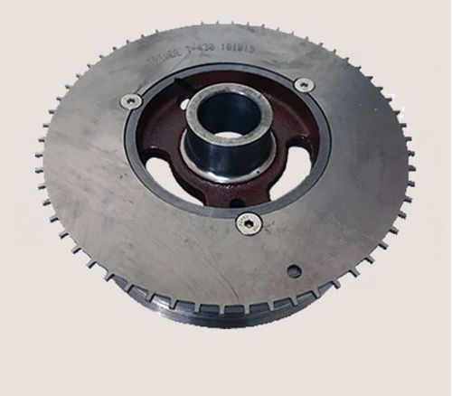 Polia Virabrequim Dupla Com Danper e Roda Fonica Ford Triade T430