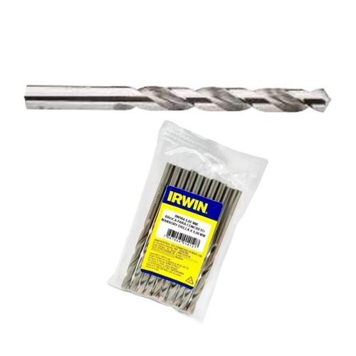 Broca Aço Rápido DIN 338 -  117 X 8,0 mm ( 05 Unidades) - Irwin