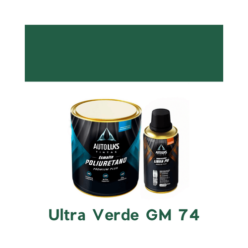 Tinta Automotiva Pu Ultra Verde Gm 74 0,8l
