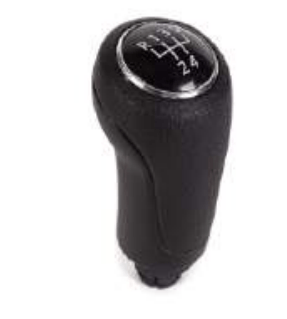 Bola de Câmbio Manopla Gol Voyage Saveiro G5 G6 Fox Preto com Aro Cromado 0060051 Auto Quality