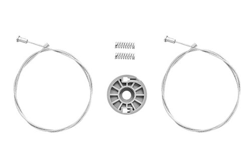 Kit Reparo para Máquina do Vidro Elétrico Cruze Portas Traseiras (Ano 2012 À 2014) RTX 0152 Rotax