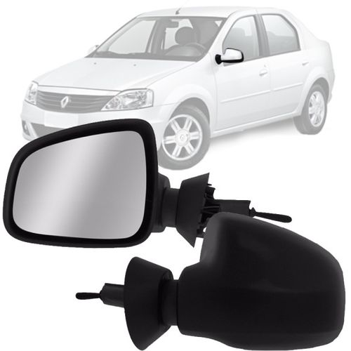 RETROVISOR LOGAN SANDERO DUSTER 2009 A 2014 MANUAL LADO ESQUERDO RETROVEX