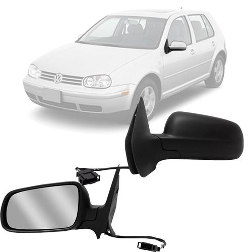 RETROVISOR GOLF BORA 1998 A 2006 LADO ESQUERDO REGULADOR ELETRICO RETROVEX