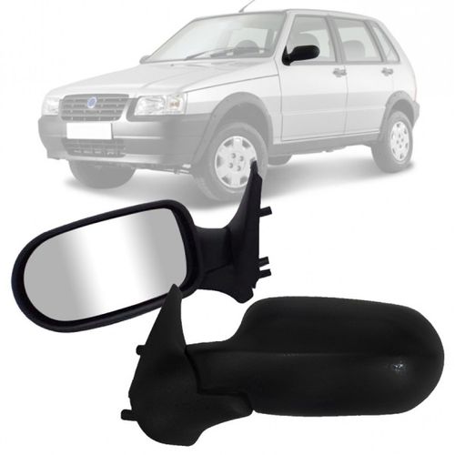 RETROVISOR UNO FLEX 2006 A 2008 4 PORTAS LADO ESQUERDO SEM REGULADOR RETROVEX