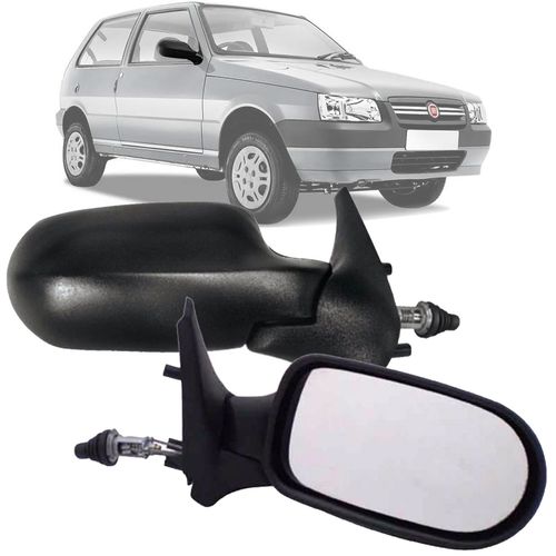 RETROVISOR UNO FLEX 2004 A 2008 2 PORTAS MANUAL LADO DIREITO RETROVEX