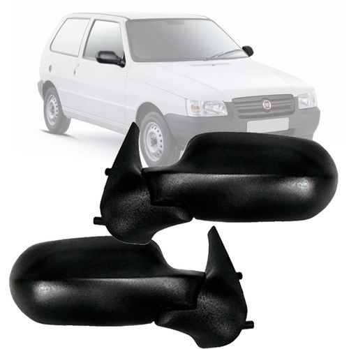 PAR RETROVISOR UNO MILLE FIRE FLEX 2 PORTAS 2006 A 2008 FIXO
