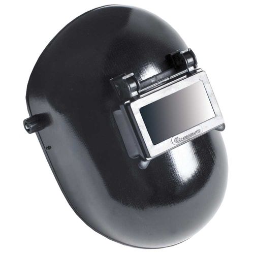 Máscara Solda Celeron Visor Artic. Com Catraca Carbografite