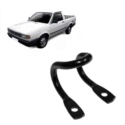 Gancho Inferior Caçamba Preto Saveiro GI 1982 à 1997