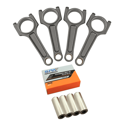Biela Forjada Super A-Beam Basic 600cv 144mm para VW Ap (Parafusos 3/8) - 4 un + Jogo Pinos (57X20MM) 4 Un