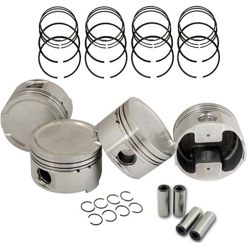 Kit Pistão Forjado p/ 1.8L 20v VW / Audi / Travas / Pinos / Anéis -  1999-2006