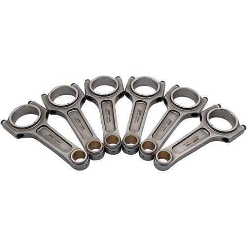 Biela Forjada  Super A  para GM Opala 6 cilindros 6 polegadas (152,4mm) 1200cv - Jogo com 6 unidades