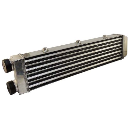 Intercooler ar/ar 550x140x68,5mm c/ colmeia tipo Delta & fin (Ideal p/ grade de Gol "Quadrado") - Sem uso, no estado.