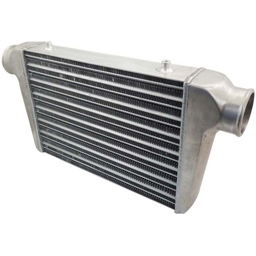 Intercooler Ar/Tamanho 400x300x75mm Colméia Tipo Tube & Fin/Material 100%/ Alumínio/Entrada 3'/Produto Universal