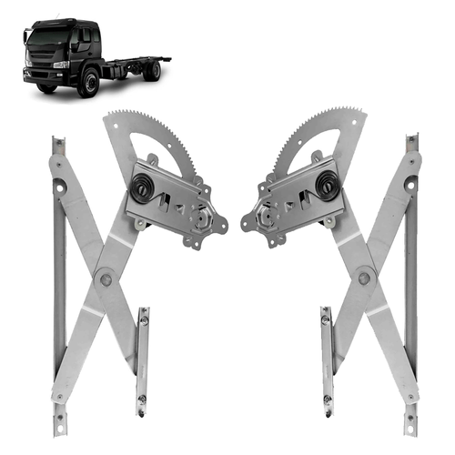 Par Máquina Vidro Vertis 2011 Em Diante Elétrica Sem Motor