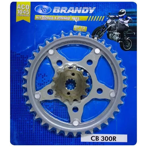 Kit Coroa Pinhao Cb300 ( Corr 520hx110 Coroa 37 Pinhao 13 )