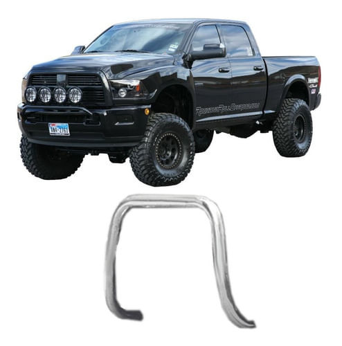 Para-choque De Impulsão Dodge Ram 95/11 Cromado S/barra
