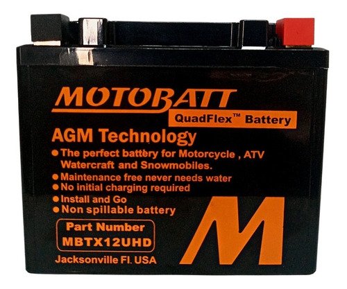 Bateria Gel MBTX12UHD