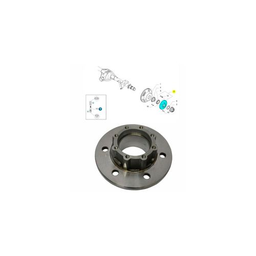 Cubo Roda Tras. Daily 2.8 97/07 / 3.0 16v 08/12 / 2.3 16v 19/... Rod Simples
