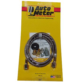 Linha Aeroquip para Instalação de Instrumentos - 4 AN - 90 cm - AUTO METER
