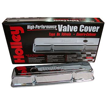 Tampa de Válvulas Cromada Para Motores V8 Chevrolet - HOLLEY