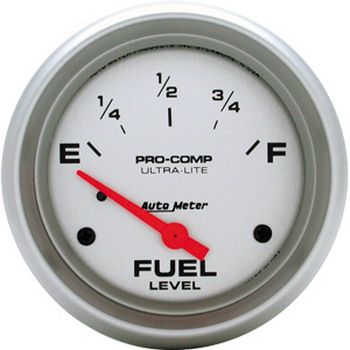 Instrumento Medir Nível Combustível - (240 &#937; E / 33 &#937; F) - Elétrico - 2 5/8" - Ultra-Lite - AUTO METER