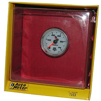 Manômetro Pressão de Óleo 0 - 100 PSI - Elétrico - 2" 1/16"- C2 - AUTO METER