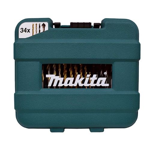 Jogo De Brocas Bits E Escareador C/ 34 Peças B-68498 - Makita