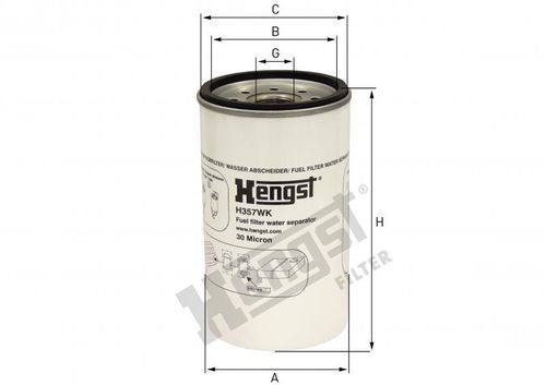 FILTRO COMBUSTIVEL H357WK