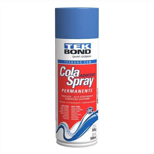 Cola Spray Permanente 305G/500Ml - Tekbond