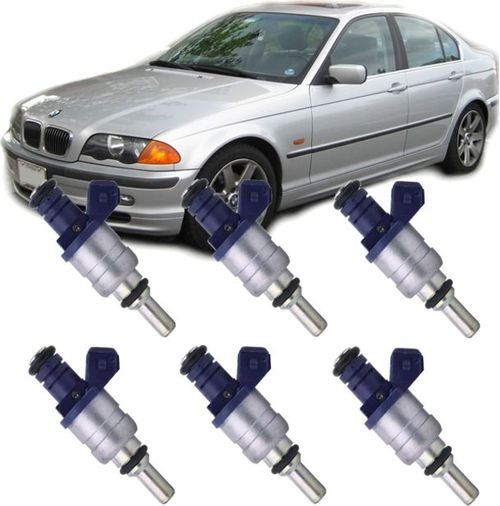 Kit 6 Bico Injetor Bmw 325i 320i X3 528i 328i 2.5 e 2.8 6Cc de 1998 À 2006