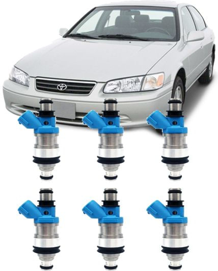 Kit 6 Bico Injetor Camry 3.0 V6 24v Gasolina de 1997 a 2002