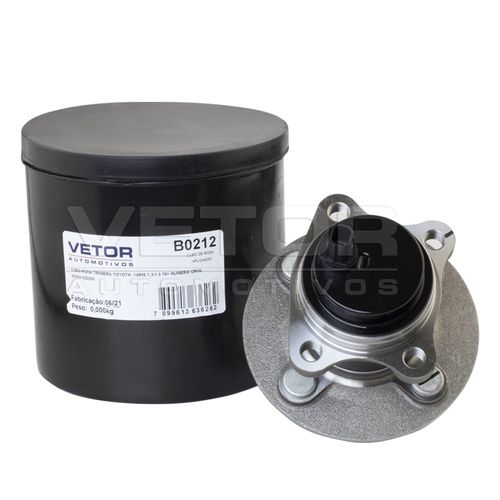 Cubo De Roda Traseira Toyota Yaris 1.3 / 1.5 2018 em diante