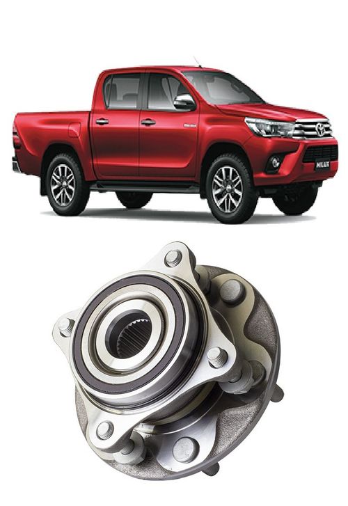 Cubo de Roda Dianteira Toyota Hilux 2.8 16...