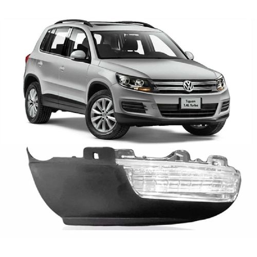 PISCA RETROVISOR DIREITO TIGUAN 2009/2014 COM LUZ CORTESIA