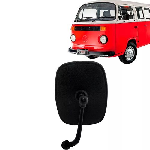 RETROVISOR DIREITO/ESQUERDO KOMBI CLIPPER 76/96 BRACO ZAMAK