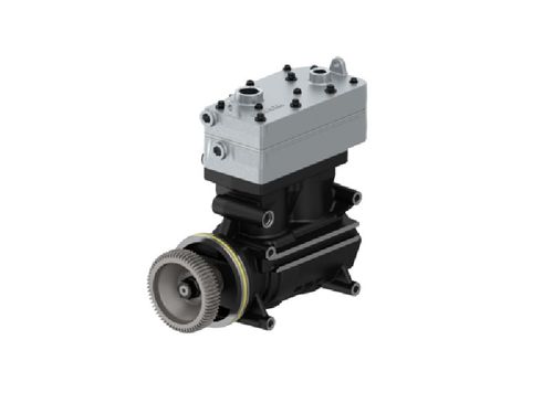 COMPRESSOR AR 2 CILINDROS CONE MENOR COM ENGRENAGEM  XF105 CF85