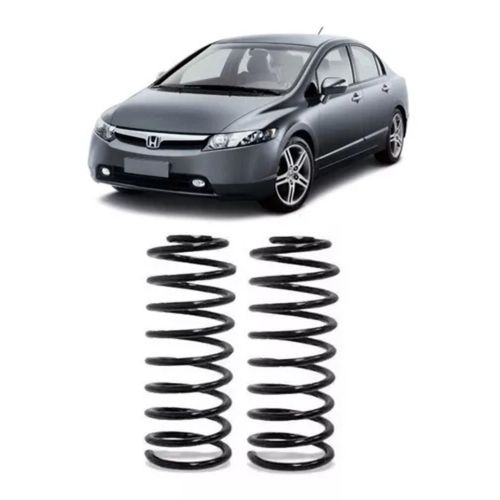 Par Mola Espiral Traseira Civic 1.8 2012/2016