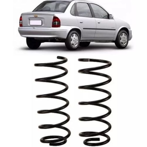 Par Mola Espiral Dianteira Corsa Sedan Classic 1.0 16V 1.6 2004 ...
