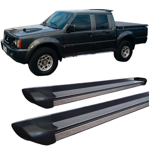 Estribo L200 Gl/gls Cabine Dupla Personalizado Preto