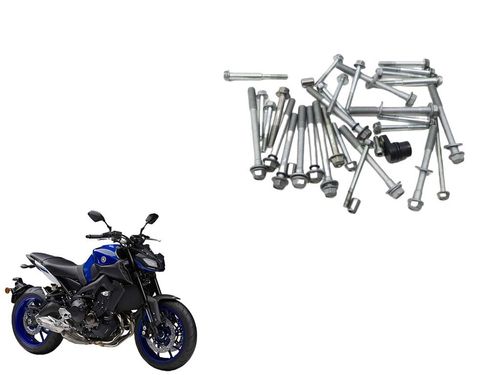Kit Parafuso Carcaça Motor Mt 09 Mt09 2015 2024
