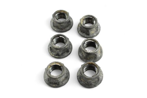 Kit Porca Flange Coroa Trasnmissão Kawasaki Er-6n Er6n 12-16
