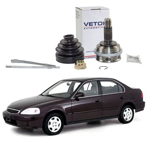 HOMOCINÉTICA RODA CIVIC 1.6 16V 1992/2000 30X26 DENTES C/ABS - 108988 - VT5475