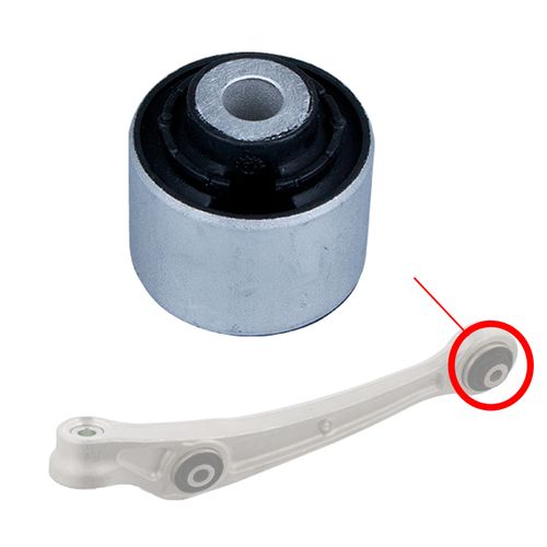 Bucha Braço Reto Inferior Dianteiro Audi A4 A5 A6 A7 Q5 - Vários Anos