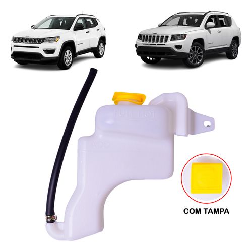 Reservatório de Água Jeep Compass Limited 2.4 2007-2015/ Latitude 2.0 2.4 2011-2017/ Sport 2.0 2.4 2007-2017/ Altitude 2.4 2015