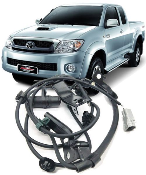 Sensor Freio Abs Dianteiro Esquerdo Hilux e Sw4 3.0 e 2.5 Diesel e 2.7 Flex de 2005 À 2011 - 89543-0