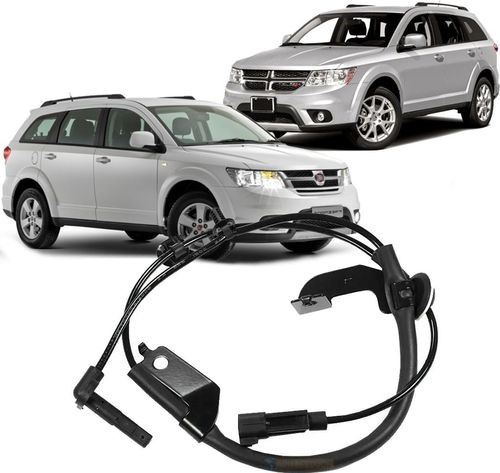 Sensor Freio Abs Dodge Journey 2.7 V6 Freemont 2.4 2008 a 2015 Dianteiro Esquerdo