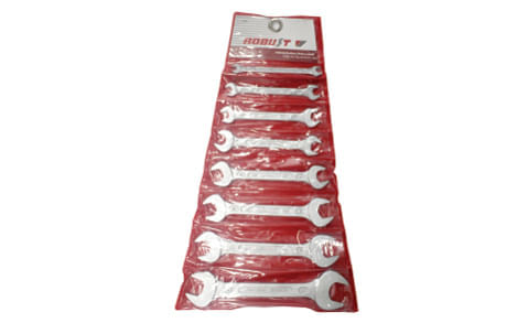 jogo chave fixa 12b-8m (6-22mm)      / UN / Robust