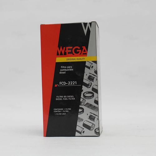 Filtro de combustivel wega fcd 2221 hyundai hd 78 aut / UN / Wega