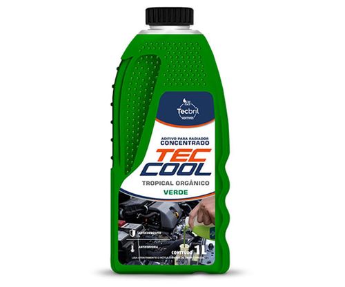 Aditivo para radiador concentrado tropical orgânico verde 1l - Tecbril