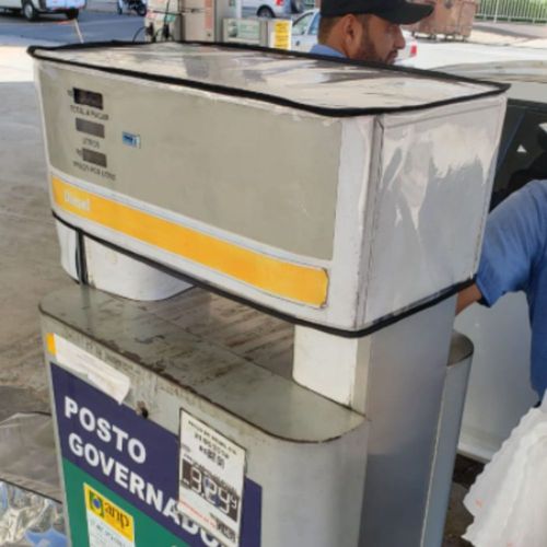 Capa para bomba de combustível pro diesel gasolina arredondado / UN / Rm capas